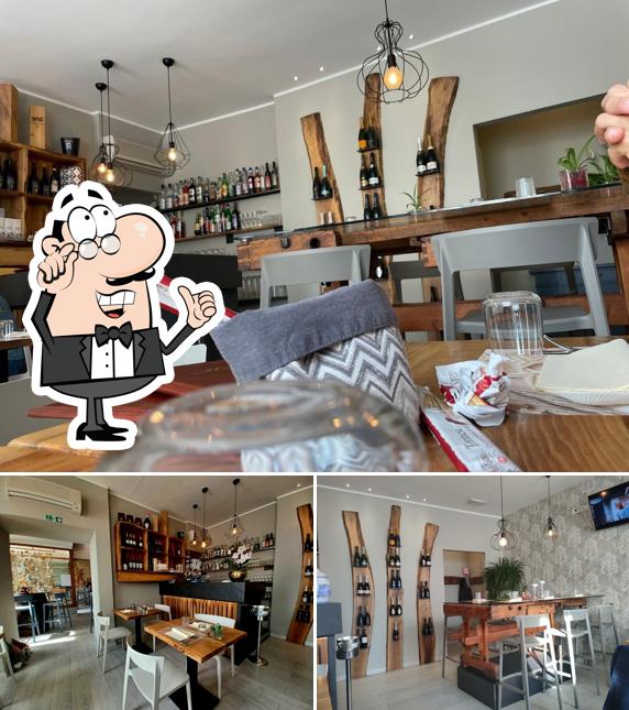Gli interni di I Gusti Del Borgo, gastronomia-ristowine-take away