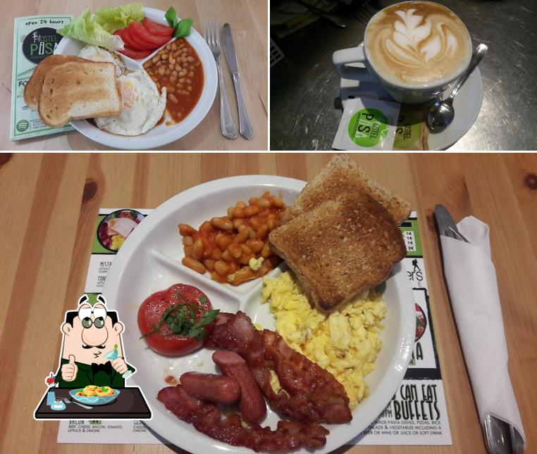 La immagine di cibo e bevanda da Backpackers Lounge Pisa