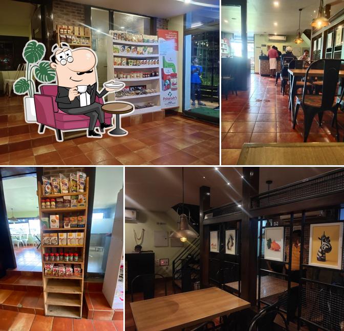 The interior of Pisharody's pure veg