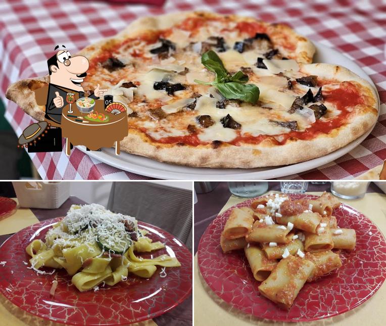 Cibo al Ristorante Angolo Divino Bar e Pizzeria