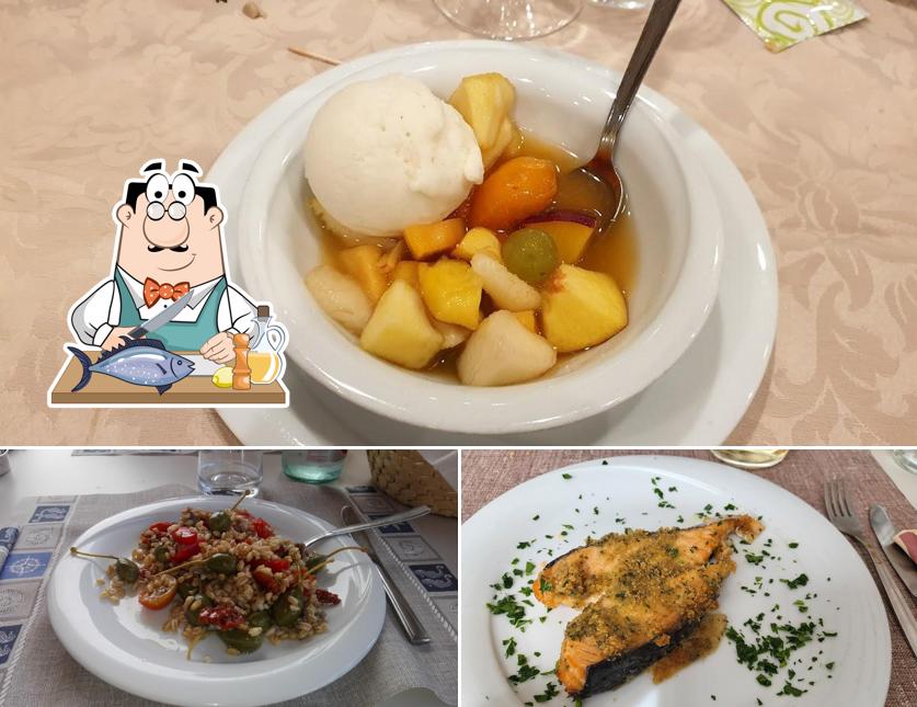 Salmone grigliato al Ristorante Dudi