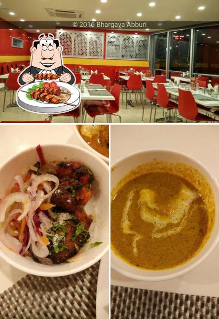 The restaurant's food and interior