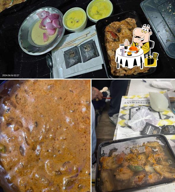 Food at VIP Restaurant