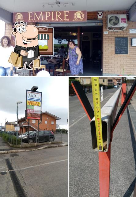 Questa è la immagine che raffigura la esterno e interni di Empire