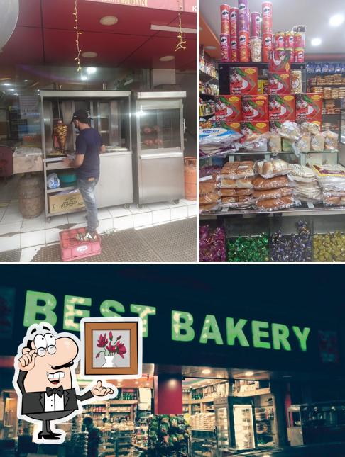 Take a seat at one of the tables at Best Bakery