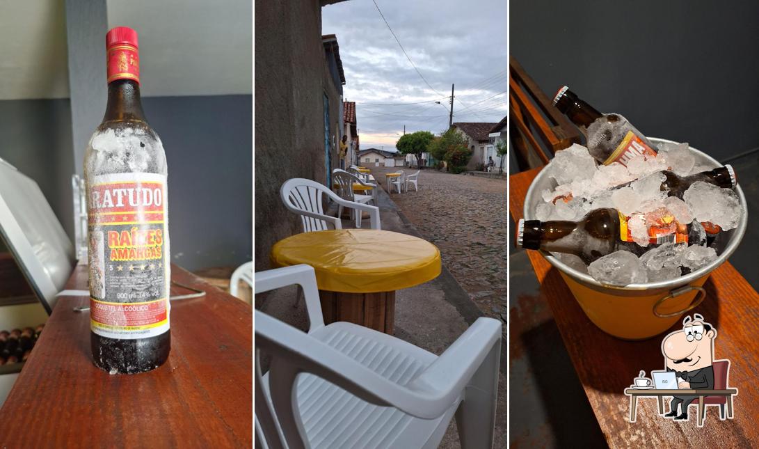 O interior do Boteco Dose Dupla