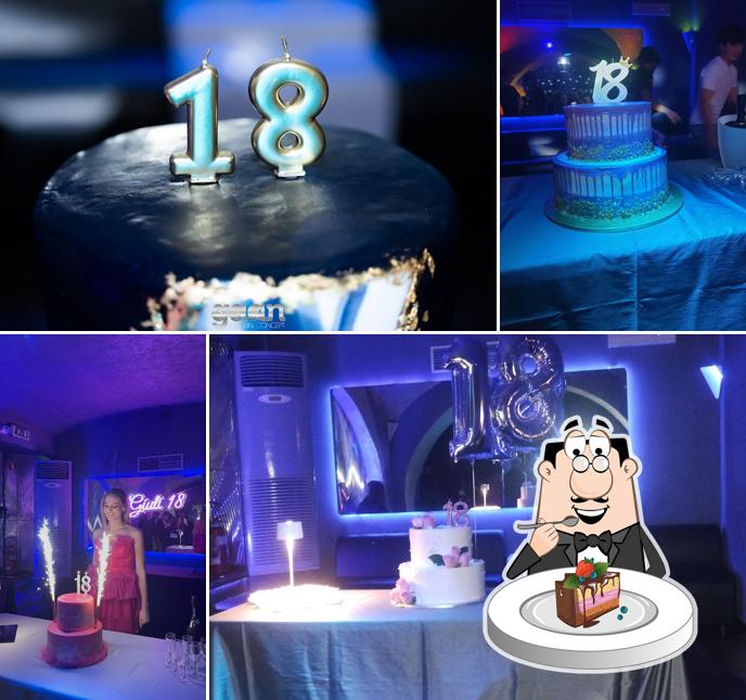 Torta al cioccolato al Gaan Clubbin' Concept