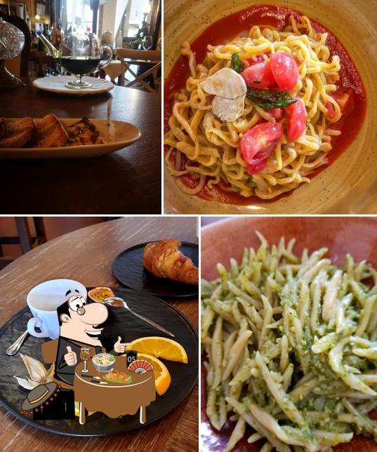 Platti al Ristorante Logge Vasari