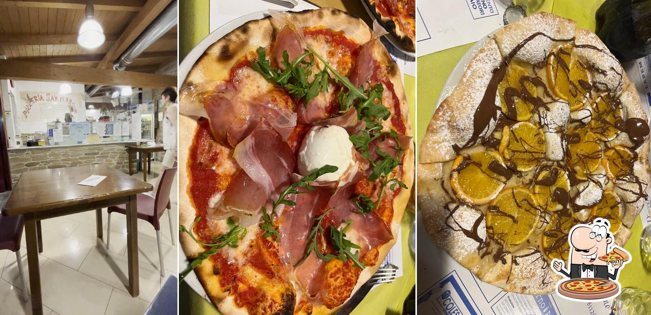 A San Martino, puoi assaggiare una bella pizza