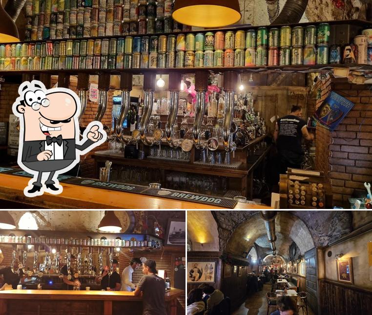 Gli interni di Fonderie Pub