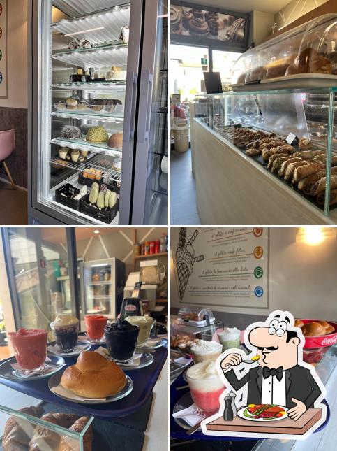 Platti al Pasticceria King Flower Milano