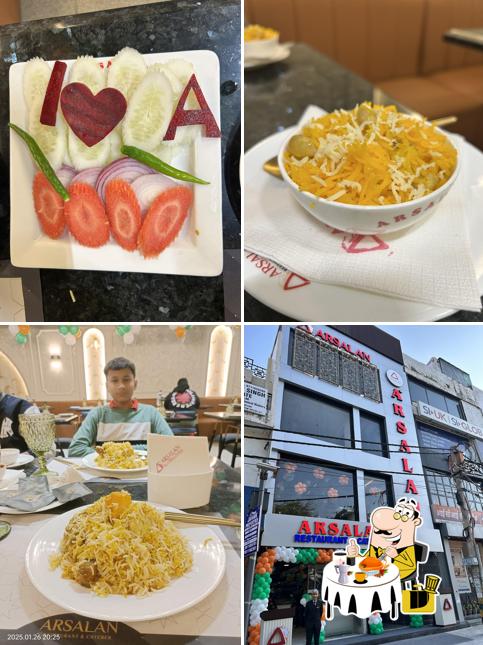 Food at Arsalan Restaurant & Caterer