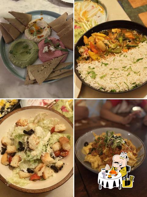Food at Bayleaf Cafe