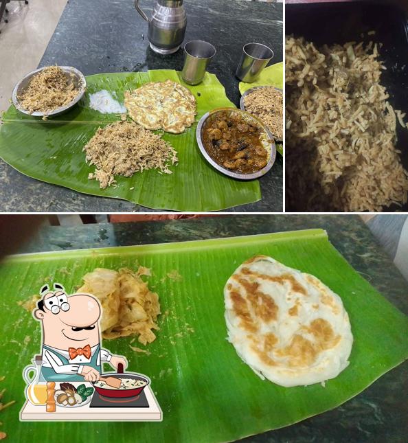 Fried rice at Madurai Sri Muniyandi Vilas
