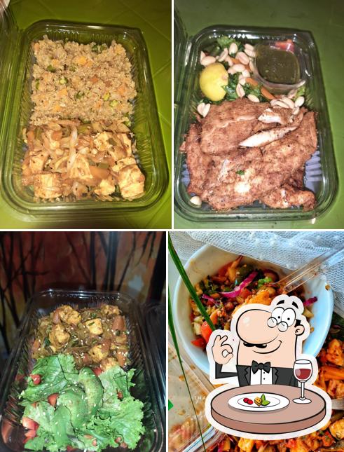 Food at My Fit Cafe