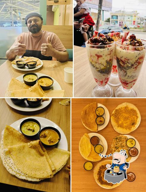 Food at Oasis Cafe
