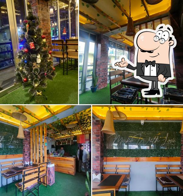 The interior of Rafe's Cafe