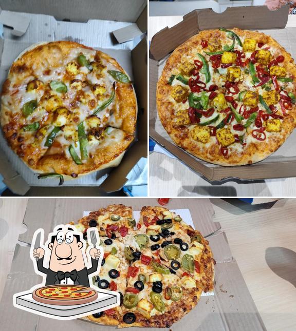 Order various variants of pizza