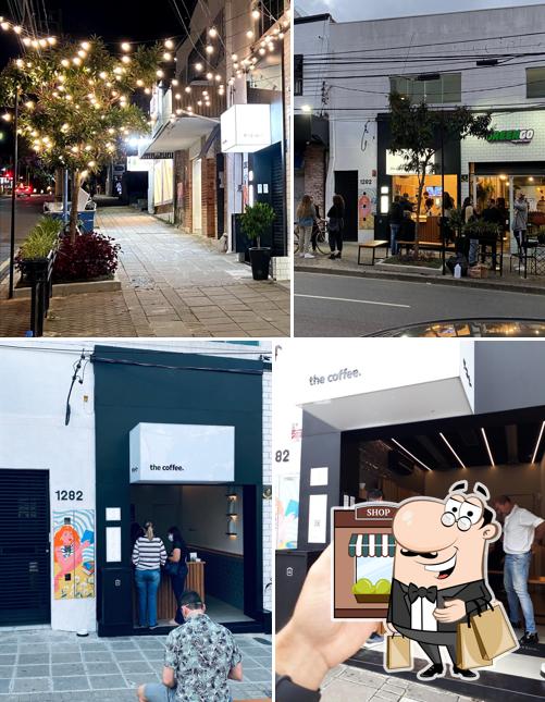 O exterior do The Coffee