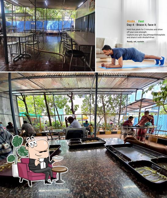 Check out how Apollo Hospital Restaurant looks inside