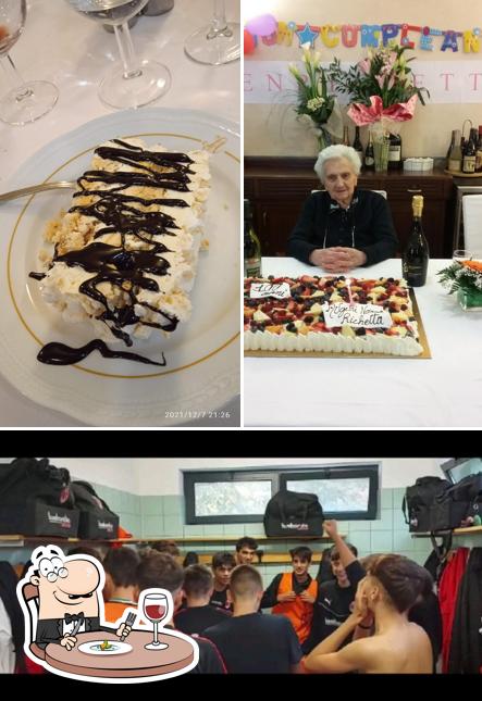 Questa è la foto che mostra la cibo e interni di Locanda Sant'Ambrogio