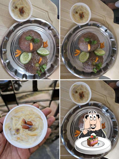 Chocolate cake at Naivedyam