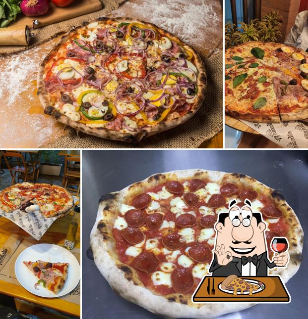 Consiga pizza no Paperone Pizzaria e Delivery