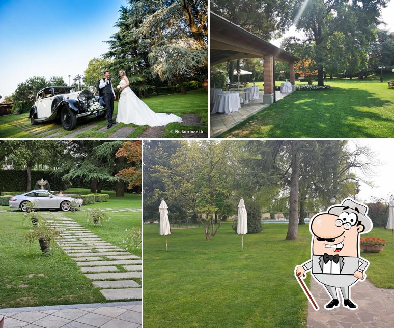 L'area esterna è una caratteristica importante di Tenuta Olmetta