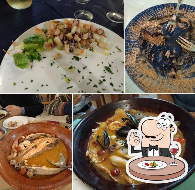 Platti al Ristorante Lo Scudo