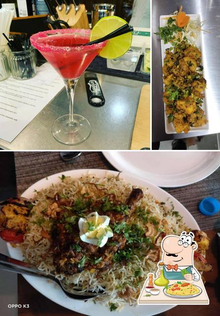Among various things one can find food and beverage at Synergy Family Restaurant