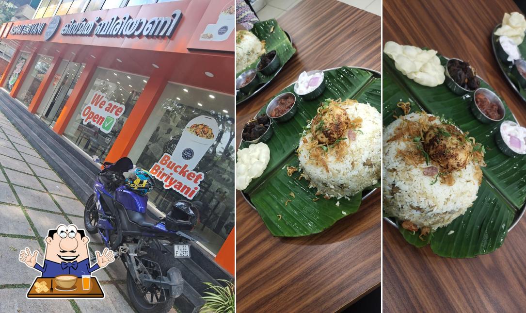 Meals at Kismat Biriyani