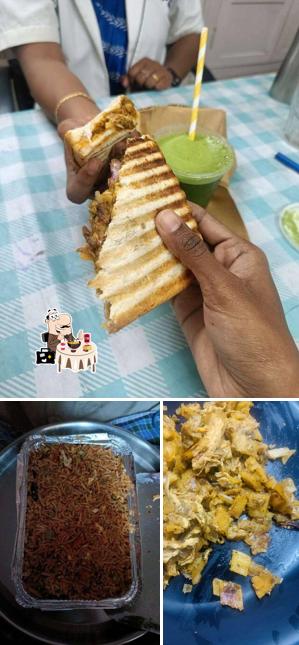 Food at Shawarma Hut