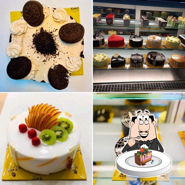Chocolate cake at Kekiz Cake Shop