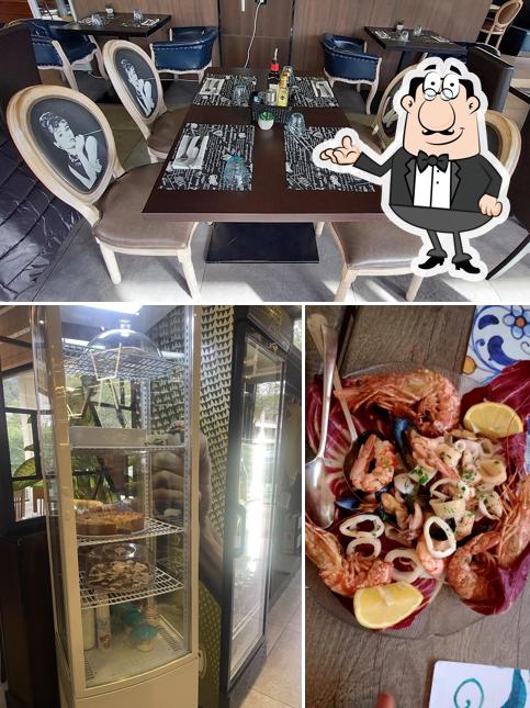 Gli interni di Mon Amour Ristorante e Pizzeria Lana