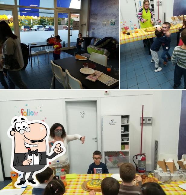 Dai un'occhiata agli interni di CandyLand Bar Ludoteca con cucina