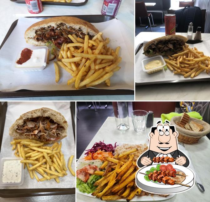 Sandwich de porc effiloché à Efes Zilan Kebab Beaune