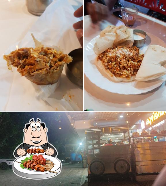 The restaurant's food and exterior