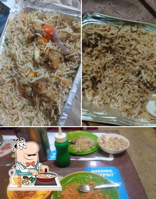 Fried rice at Akash fast food