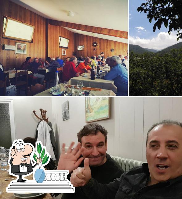 Gli esterni di Trattoria K2