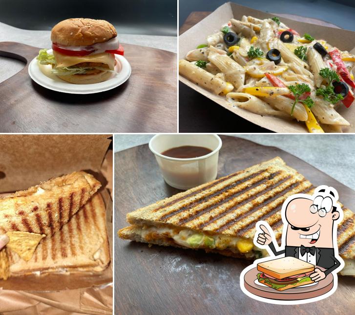 Grilled cheese sandwich at mellon