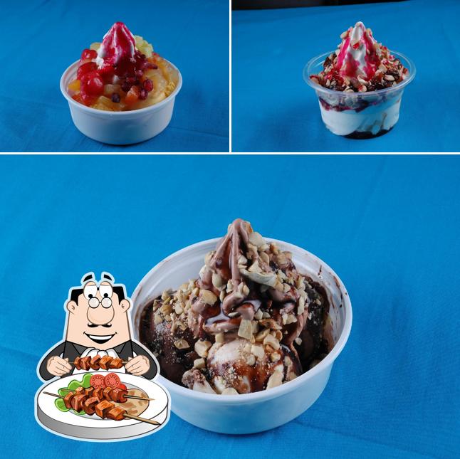 The restaurant's food and beverage