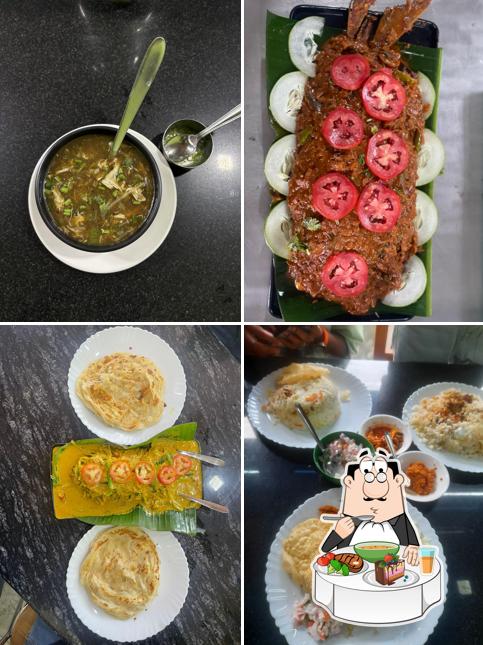 Hot and sour soup at Mint Restaurant