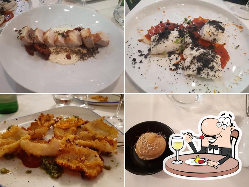 Cibo al Ristorante Olivia in Rosa