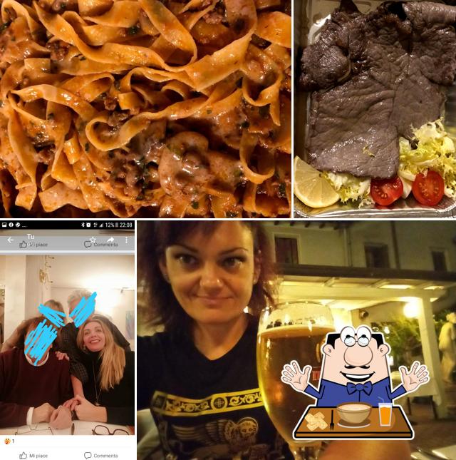 Cibo al Pizzeria Gatto Bianco