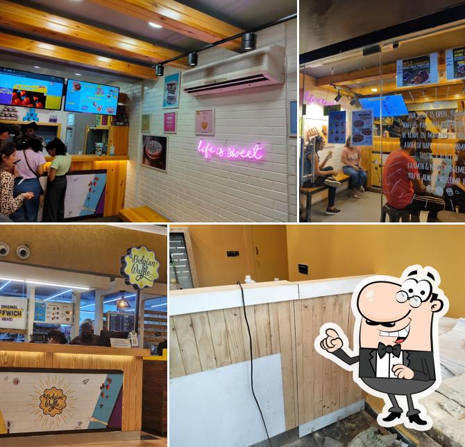 Check out how The Belgian Waffle Co. looks inside