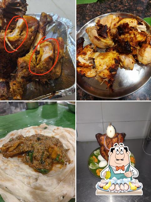 Oysters at Barbequeen Restaurant (Hasthampatti)