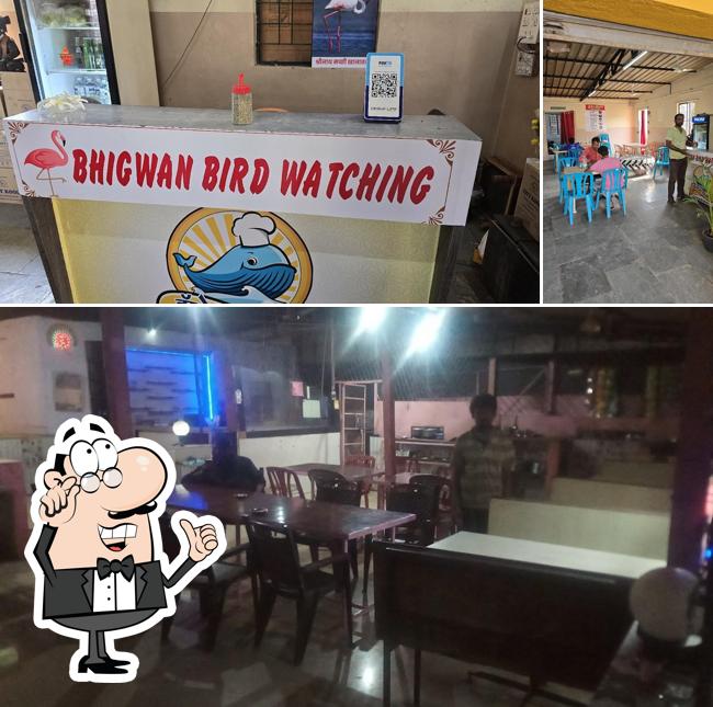 The interior of Hotel Shrinath (Bhigwan Famous Fish)