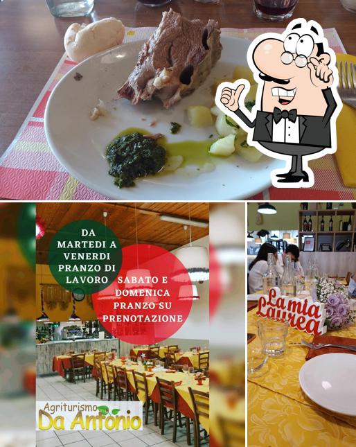 La foto di interni e cibo da Agriturismo Da Antonio