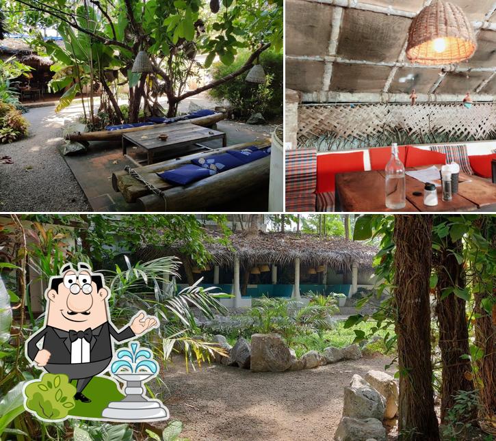 Check out the outside area of InDa Hotel