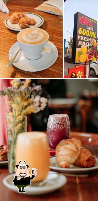 Enjoy a drink at Zan Cafe